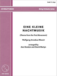 Eine Kleine Nachtmusik Orchestra sheet music cover Thumbnail